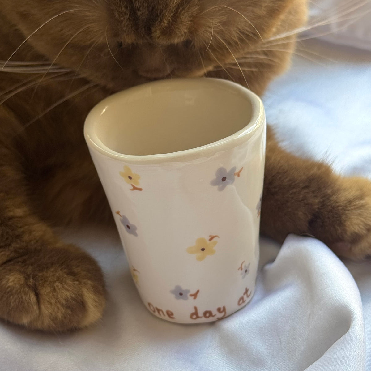 HARVEST DAISIES ESPRESSO CUP