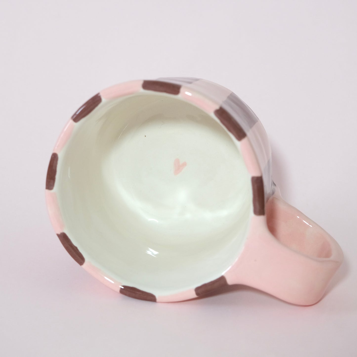 CHOCOLATE STRIPES MUG