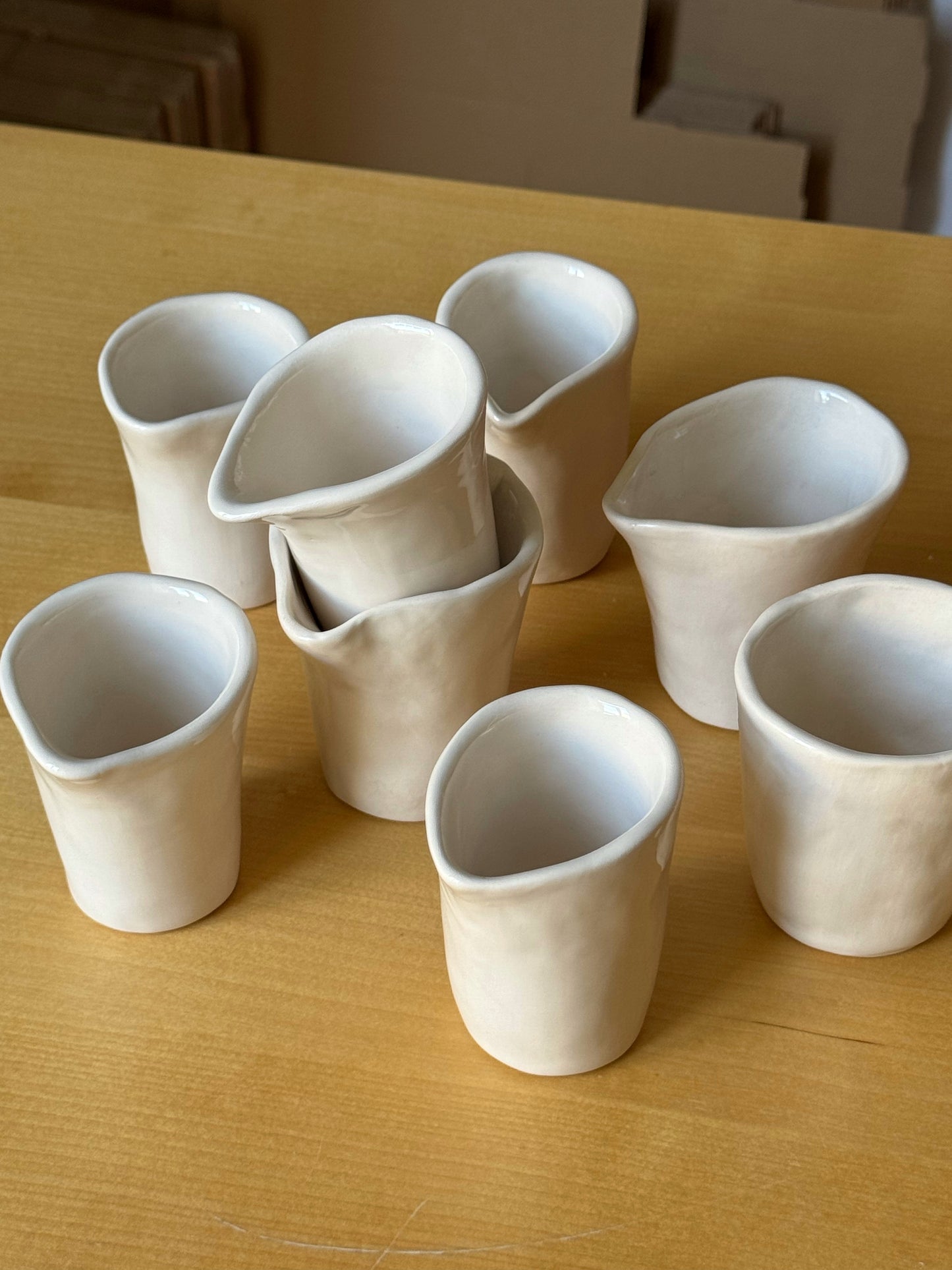 WHITE MILK JUG
