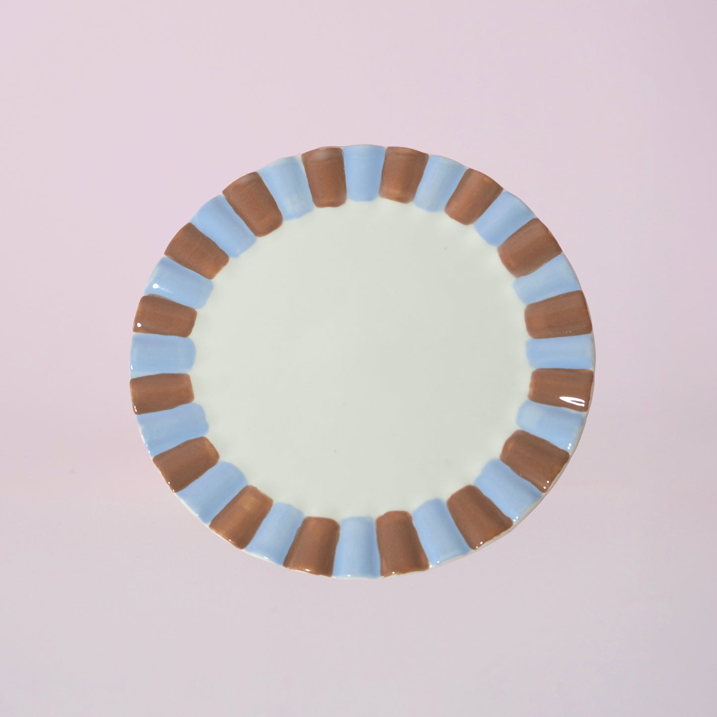 BLUE MOCHA PLATE
