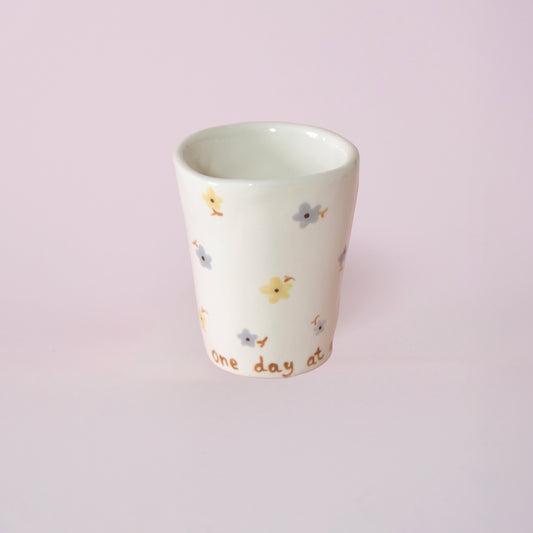 HARVEST DAISIES ESPRESSO CUP