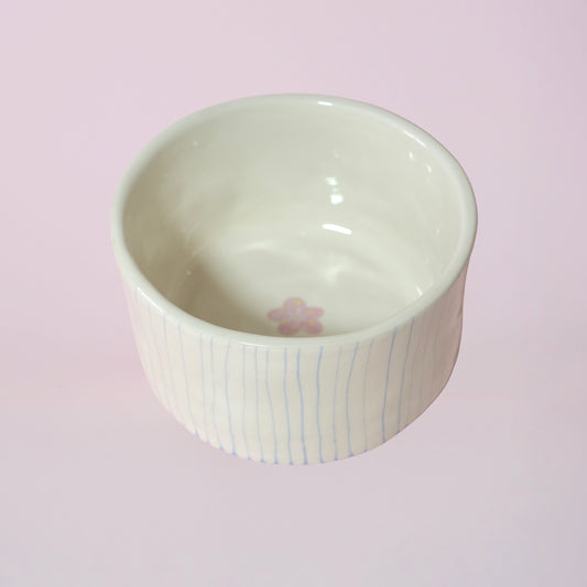 BLUE STRIPES BOWL