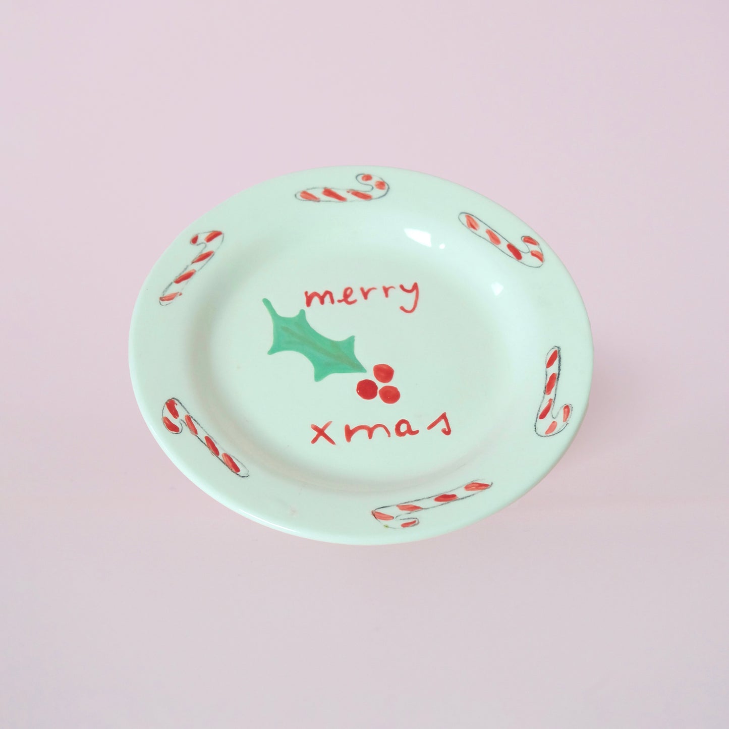 MERRY & BRIGHT PLATE